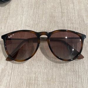 Ray-ban Erica Sunglasses. Tortoise